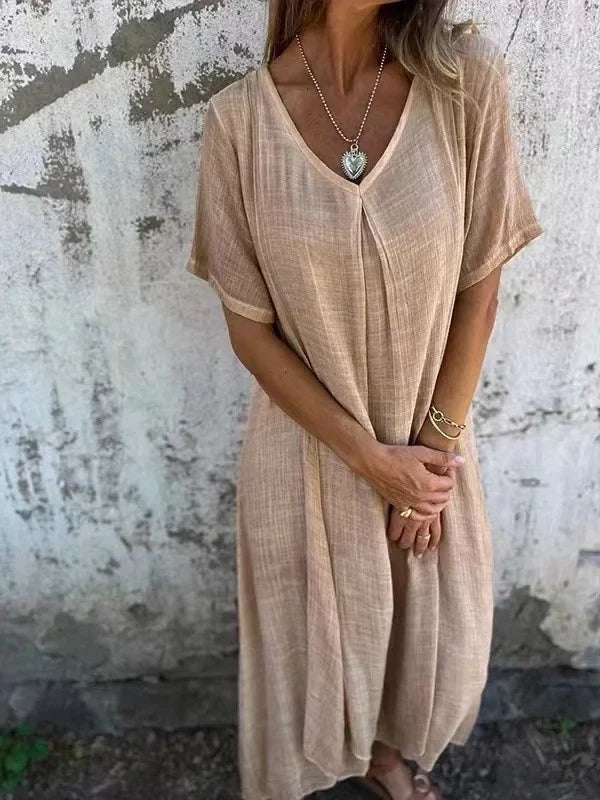 Neva™ Breathable V-neck Dress
