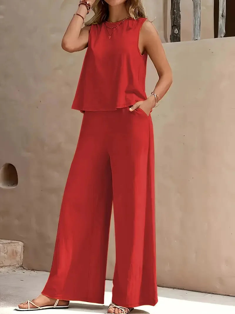 Danielle™ Sleeveless Two-Piece Set