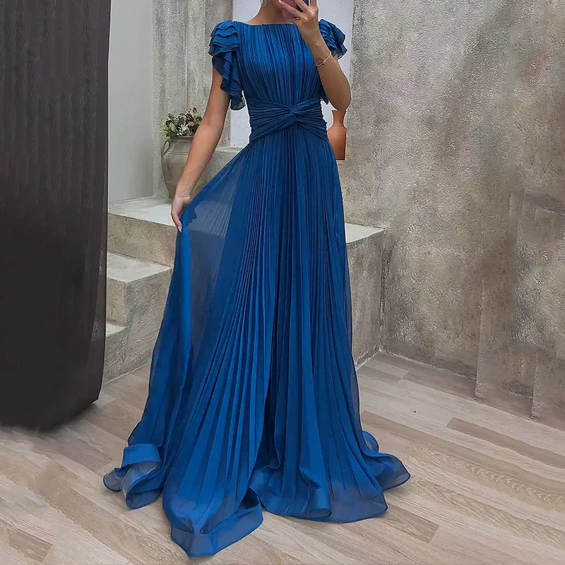 Tilly™ Pleated Evening Dress