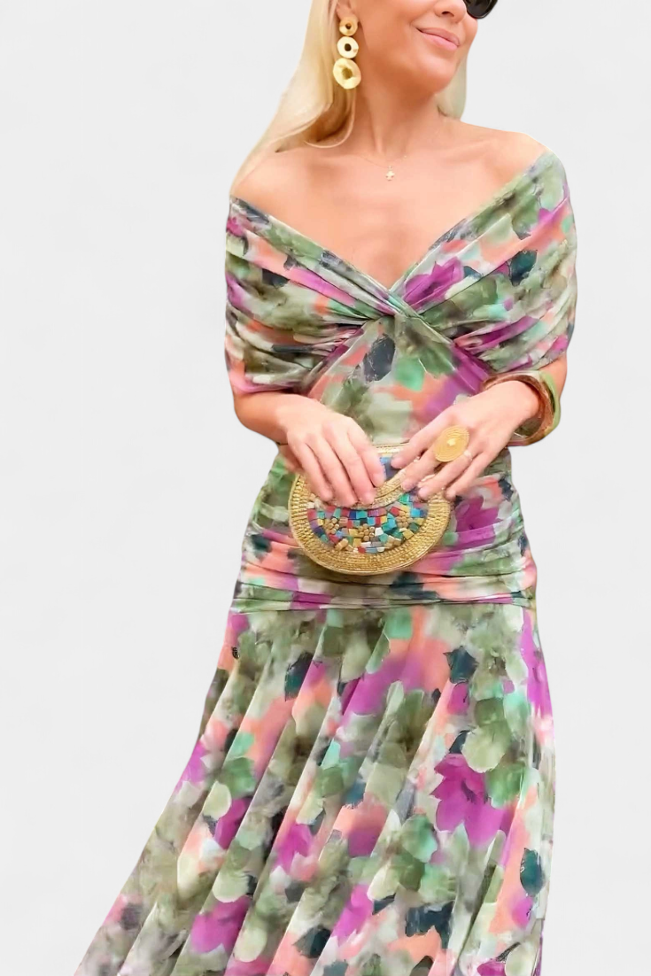 Amarra™ Long Floral Dress